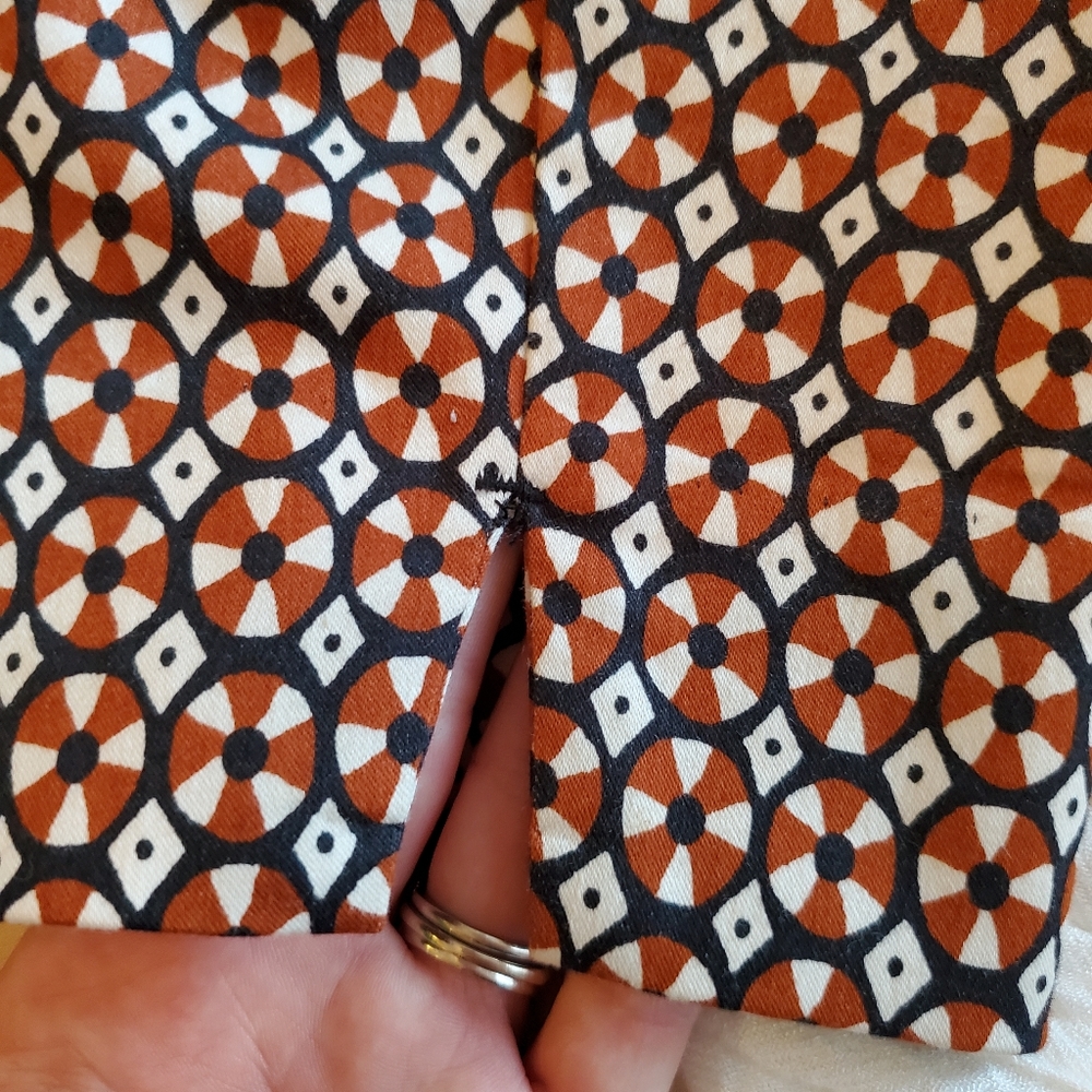 H&M Cropped Patterned Pants - Picture 6 of 12